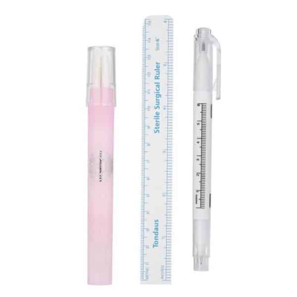 Tattoo, Piercing, Surgical Skin Marker + Sterile Ruler